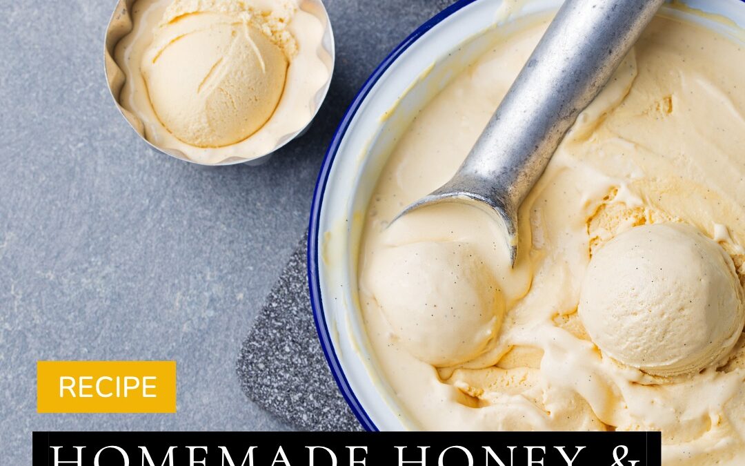 Homemade Honey-Honeybush Ice Cream Recipe