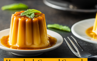 Honeybush Caramel Custard Pudding