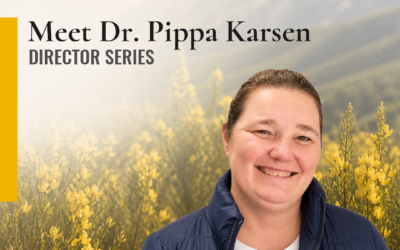 Director Series: Meet Dr. Pippa Karsen